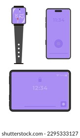 Tablet and mobile phone gadget technology 