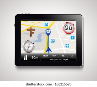 Tablet - navigation system