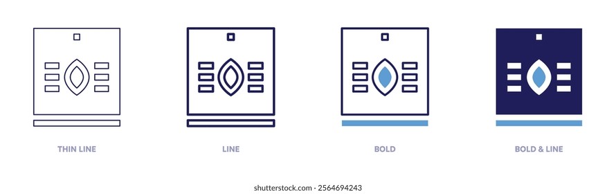 Tablet offers icon in 4 different styles. Thin Line, Line, Bold, and Bold Line. Duotone style. Editable stroke.