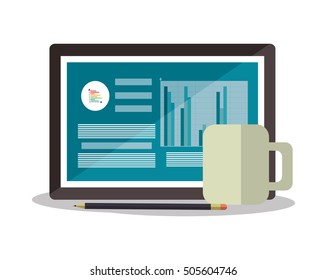Tablet office and business design