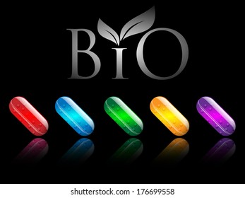 tablet on the backgroung