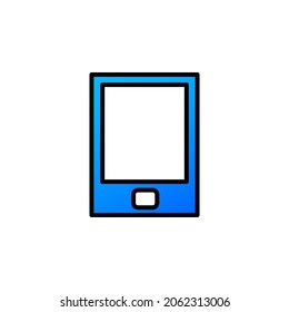 Comprimido Con Icono De Color De Contorno Ilustración Vector Ilustración
