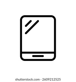Tablet Outline Icon. Tablet Icon