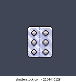 tablet pack in pixel style