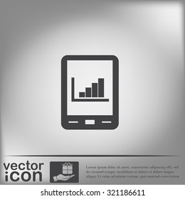 tablet pad with diagram.