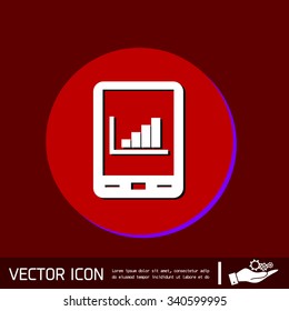 tablet pad with diagram.