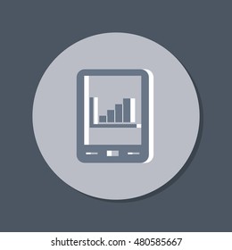 tablet pad with diagram.