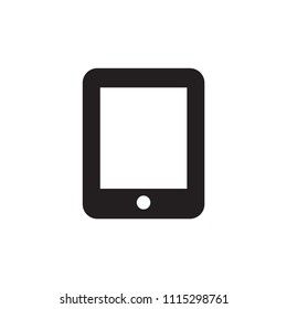 tablet pad vector icon logo template