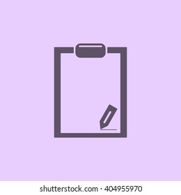 tablet with paper Icon JPG