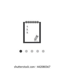 tablet with paper Icon JPG