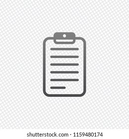 tablet, paper with text. On grid background