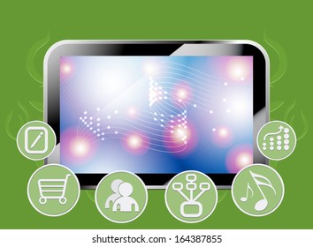 Tablet PC with ability to communicate