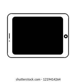 Tablet pc computer icon