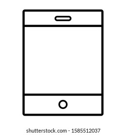 tablet pc icon design vector template