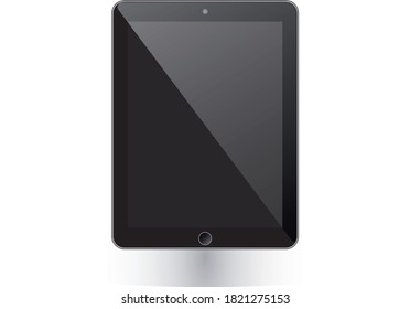 A tablet PC illustration mockup