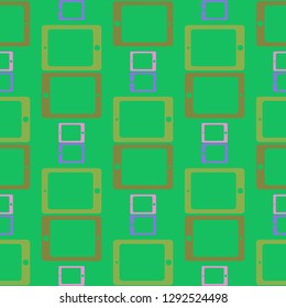 Tablet pc seamless pattern or mobile phone background.