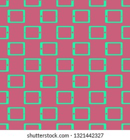 Tablet pc seamless pattern or mobile phone background.
