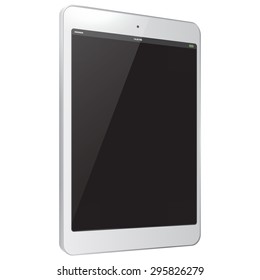 Tablet PC Vector Illustration.