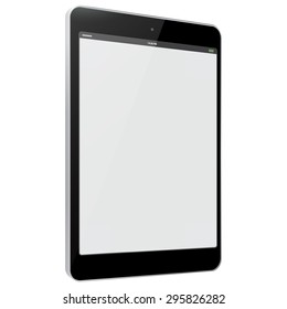 Tablet PC Vector Illustration.