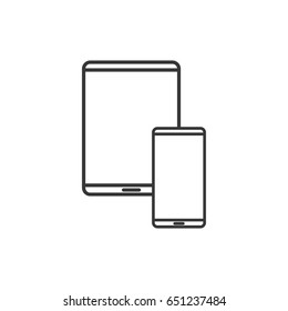 tablet phone icon
