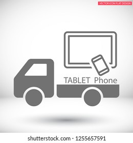 Tablet phone Vector icon