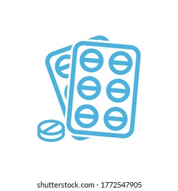 Símbolo plano del diseño de la plantilla de la ilustración de moda de los iconos de las pastillas de Tablet PC