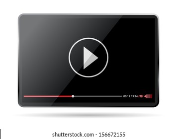 tablet player for video and music