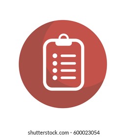 Tablet with recovery list
