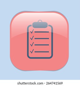 tablet sheet of paper. list