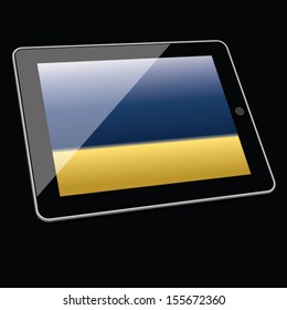 tablet smart phone concept design. vector illustration