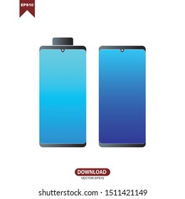 Tablet, smart phone icon vector illustration design