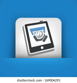 Tablet store icon