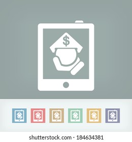 Tablet store icon