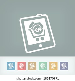 Tablet store icon