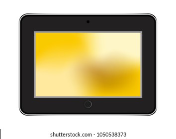 tablet in style black color 