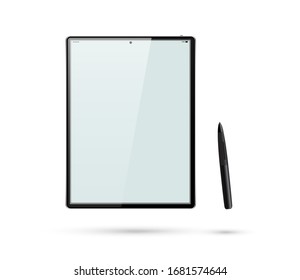 comprimido con estilismo aislado sobre fondo blanco 