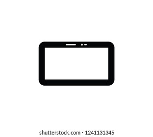 Tablet symbol device icon technology