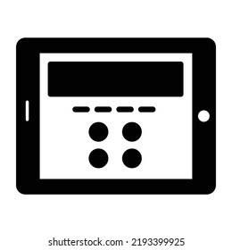 tablet technology Vector icon which is suitable for commercial work

