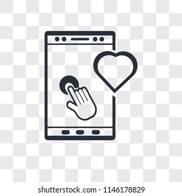 Tablet tool vector icon isolated on transparent background, Tablet tool logo concept