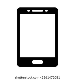 Tablet Vector Glyph Icon For Personal And Commercial Use.

