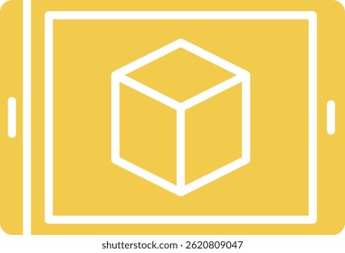 Ícone de vetor do Tablet. Pode ser usado para impressão, aplicativos móveis e da Web.