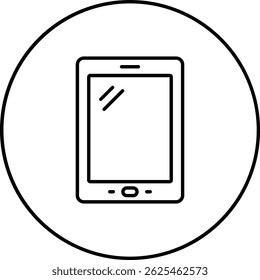 Tablet-Vektorsymbol. Kann für Druck-, Mobil- und Web-Anwendungen verwendet werden.