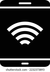 Ilustración de diseño de iconos de vectores de Tablet

