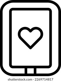 Tablet Vector Icon Design Illustration