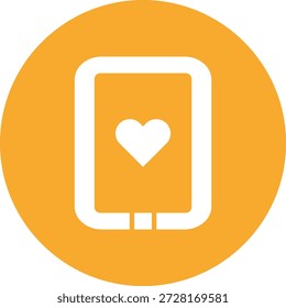 Ilustración de diseño de icono de Vector de tableta