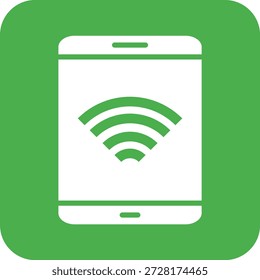 Illustration zum Design eines Tablet-Vektorsymbols