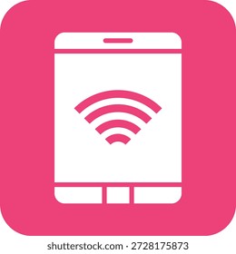 Illustration zum Design eines Tablet-Vektorsymbols