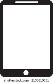 ilustración de icono del vector del tablet en fondo blanco..eps

