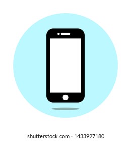 Tablet vector icon isolated on white background.. Filled flat sign for mobile concept and web design. Smartphone glyph icon. Smartphone sign icon. Support symbol. Call center. 