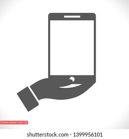 TABLET  vector icon , lorem ipsum Flat design
